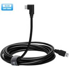 Vr tillbehör för oculus quest 2 / link vr headset 5m datalinje usb 3.0 typ c dataöverföring usb-a till typ-c laddningskabel