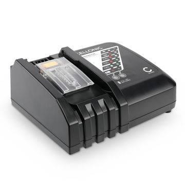 CELLONIC Makita 14,4V-18V laddare för Li-Ion litiumjonbatterier - 7A DC18RC, DC18RA, DC18SD snabbladdare för elverktyg med kabel och kontaktadapter