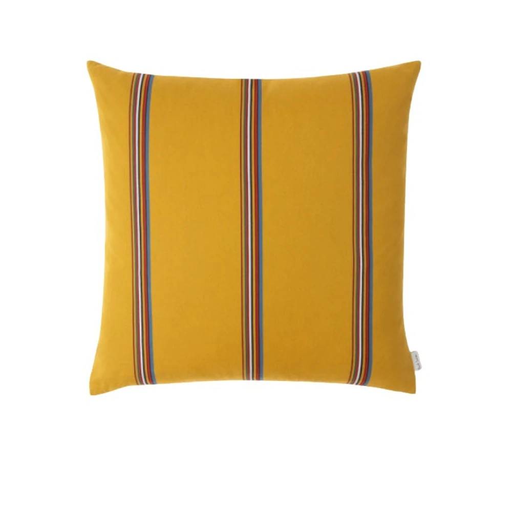 Paul Smith Sennep Signatur Stribe Pude - Home - unisex - Gul - ONE SIZE - Bomuld