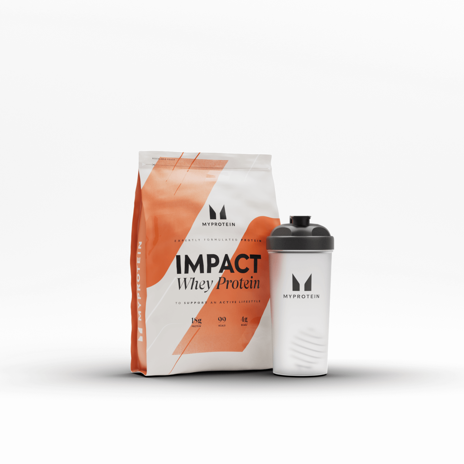 Impact Protein Bundle - 30servings - Shaker - Vanilla