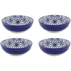 Tokyo Design Nippon Blue Sauceskål 4-pak Star - Serveringsskåle Porcelæn Blå - 15604 4-PACK