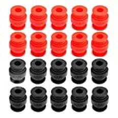 drönartillbehör 2 0pcs Vibrationsdämpande boll anti-vibration gummi stötdämpare boll for Fpv Kamera gimbal gopro ( Color : Red 10 Black 10 )