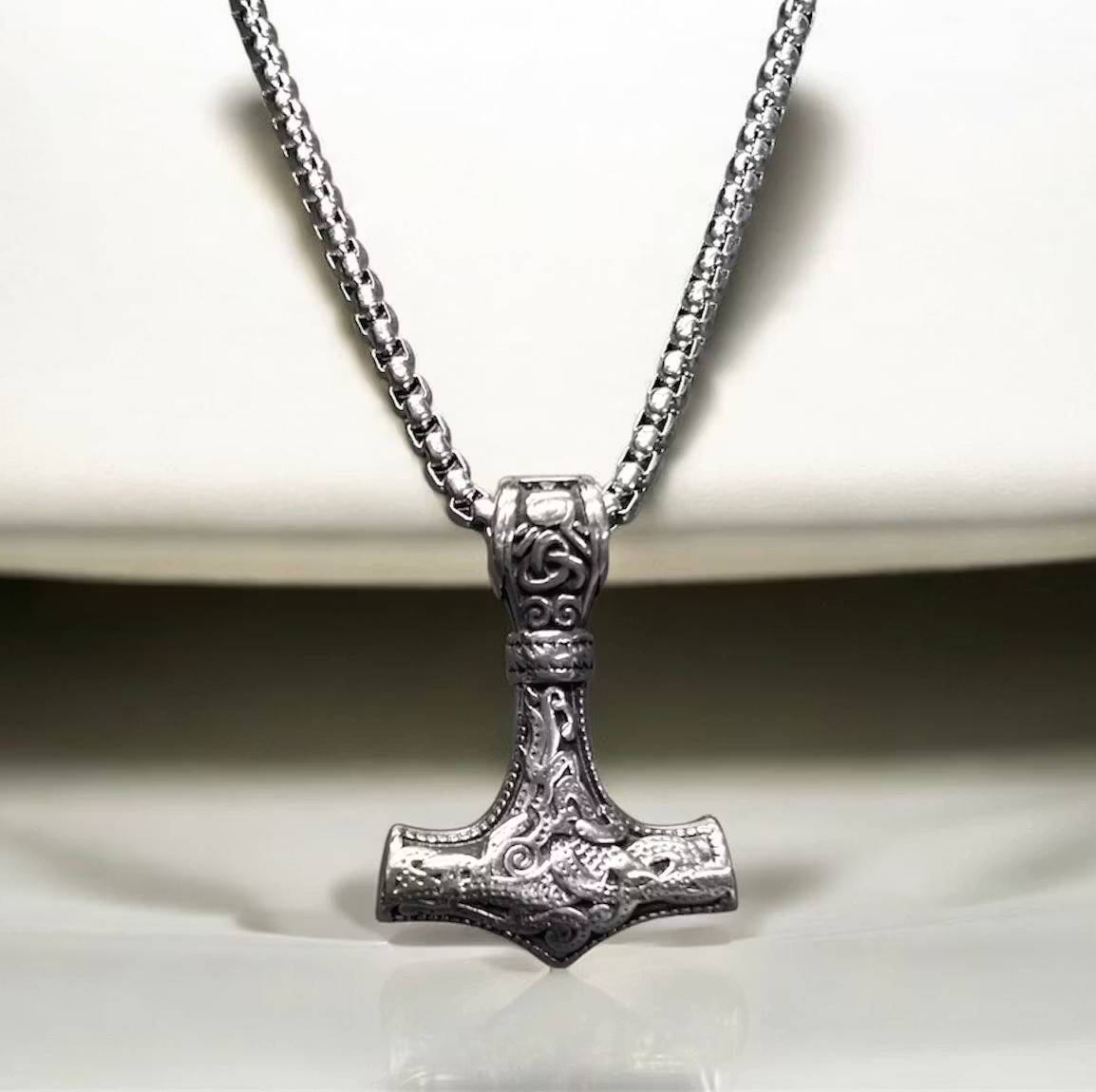 Halsband Tors hammare mini