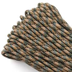 Paracord 550 Nylon 550 Forest Camo - 100 Feet