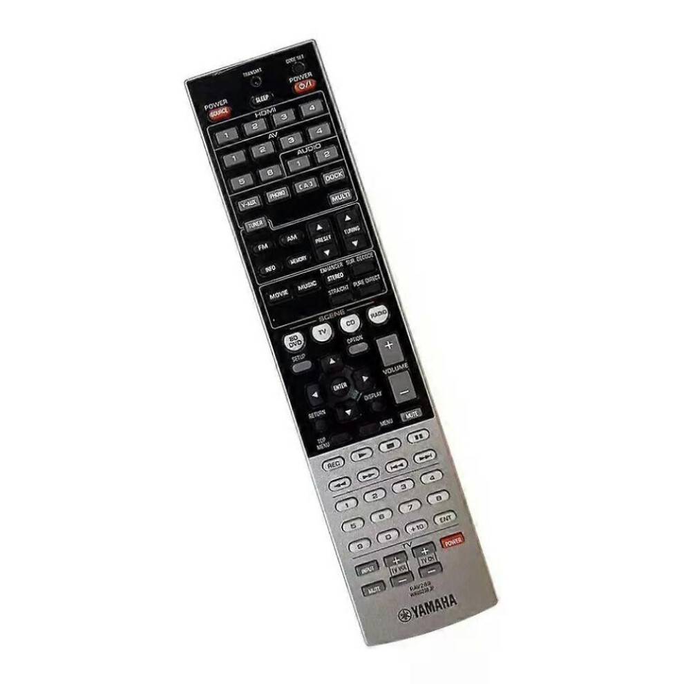 Ny original RAV289 WR00230 JP fjernbetjening til Yamaha TV AV-receiver AX-V765 RAV286