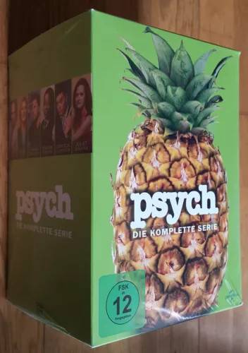 Psych: Komplet Boks Sæson 1-8 (DVD, Region 2)