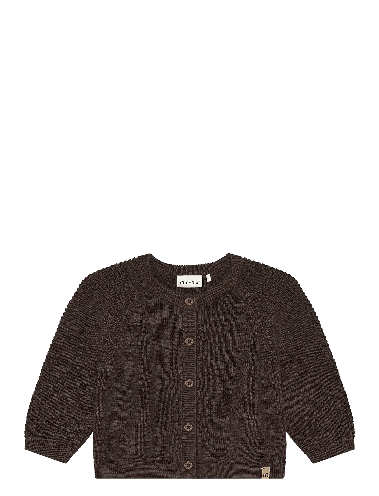Minymo Cardigan Knit - Brown - 92