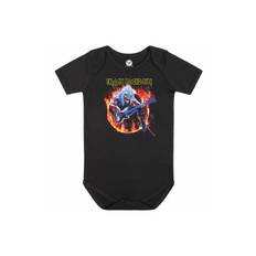 Iron Maiden - Fear Live Flame Babygrow - Bodysuit - Schwarz - 80/86 - 100% Bio-Baumwolle,Jersey