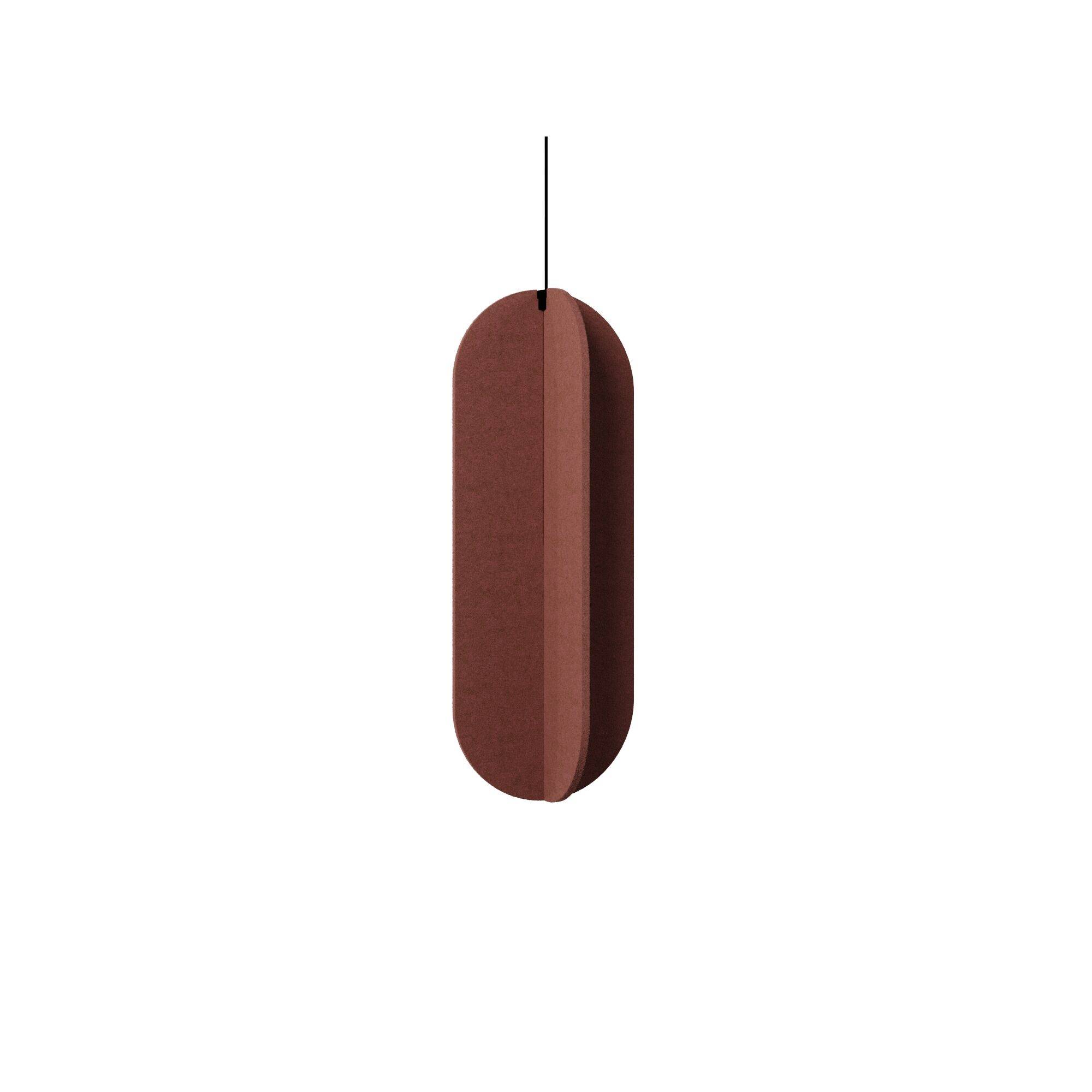 Wever & Ducré SOLLI COCOON 3.0 Pendel Felt Oxide Red.