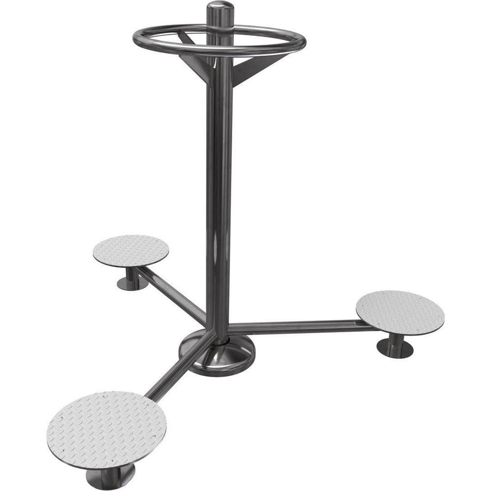 Nordic Fighter CE WAIST TWISTER TRIPLE, Styrkemaskiner - udendørs