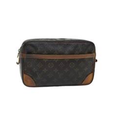 Louis Vuitton Vintage, Pre-owned, Dame, Brun, ONE SIZE, Pre-owned canvas tasker