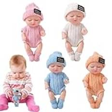 Realistic Reborn Baby Doll | 4 Pieces Baby Doll Set | Realistic Baby Doll for Girls | Reborn Dolls for Kids and Family | Fake Babies for Children | Soft and Safe for 2-Year-Olds and childrens