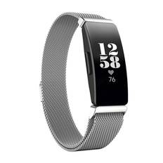 Armbånd Milanese Fitbit Inspire/Inspire HR/Inspire 2 sølv