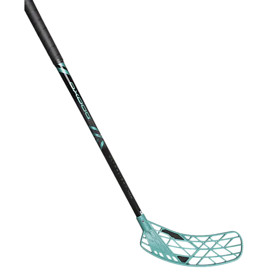 Oxdog Ultralight Hes 29 Round Mbc2 Innebandyklubbor Black/turquoise - 96 CM RIGHT