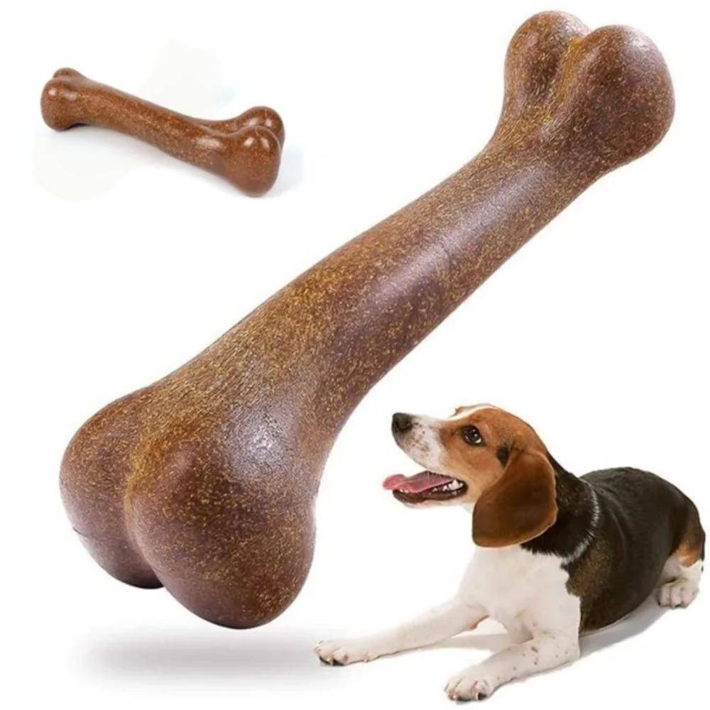 Creativity Dog Simulation Bone Chewing Pet Toy Plastic Teeth Clean Tool Wear Resistant Bite Interactive Training Pet Supplies