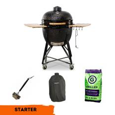 Kamado bono Limited 25" svart | Starter kit