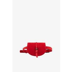 Becksöndergaard - Magväska Suede Belt Bag - Röd