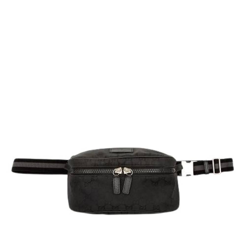 Gucci Vintage Pre-owned Bumbag - Vintage - Dame - Sort - ONE SIZE - Uld