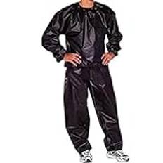 Fitness Sweat Sauna Suit Viktminskning Full Body Sweat Sauna Suit Träningsgym Anti-Rip PVC för Män Kvinnor