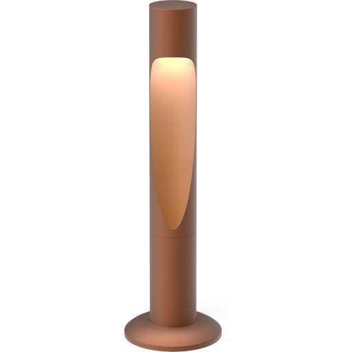 Louis Poulsen Flindt Garden trädgårdslampa, spjut, corten, låg