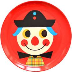 Melamintallrik - Djur Clown