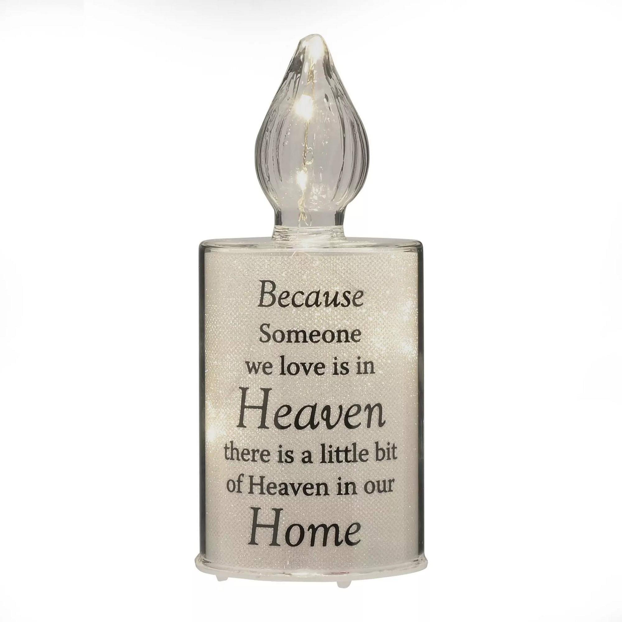 Celebrations Thoughts Of You Memory Home Electric Candle One Size silver