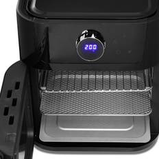 Ströme airfryer 12L - kraftfuld varmluftsovn med stor kapacitet og roterende tilbehør