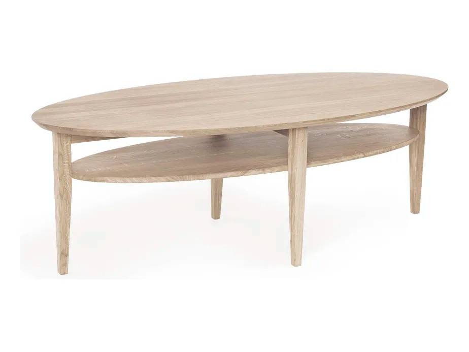 Torkelson Tango sofabord Hvidolieret eg 160 x 70 cm