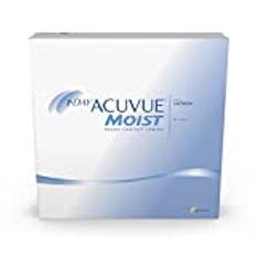 ACUVUE MOIST 1-Day Tageskontaktlinsen für empfindliche Augen & Allergiker – Tageskontaktlinsen mit -4.5 dpt und BC 9 – UV Schutz & Komfortables Tragegefühl – 90 Linsen