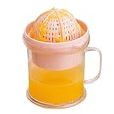 Citrus Juicer, Lemon Squeezer, Handheld Juicer, Manual Citrus Press Orange Squeezer Hand Juicer With Cup, Strainer,Portable Small Lemon Press Squeezer, Kitchen Gadgets, Fruit Squeezer For Home Kitchen