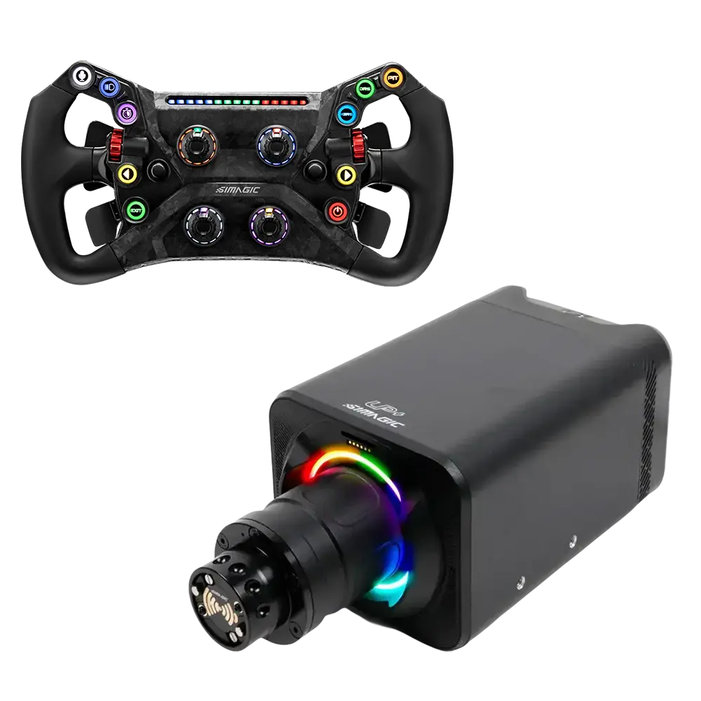 Simagic Alpha EVO PRO 18Nm + GT Neo V2 Steering Wheel Bundle