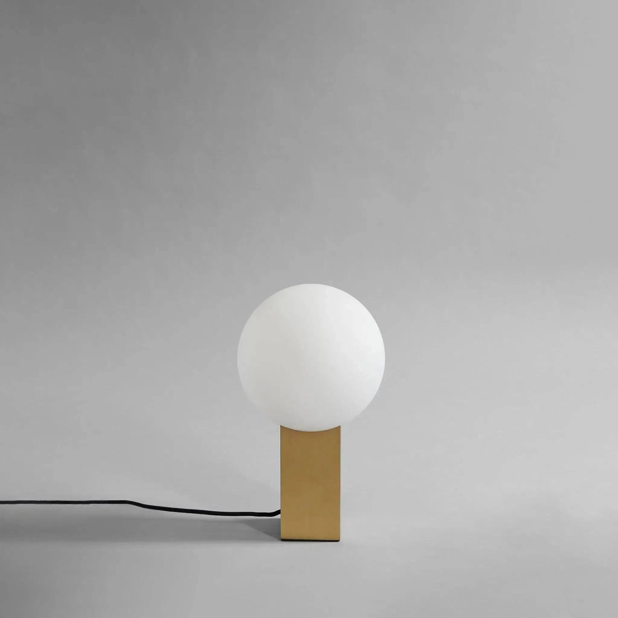 Hoop Table Lamp - Brass