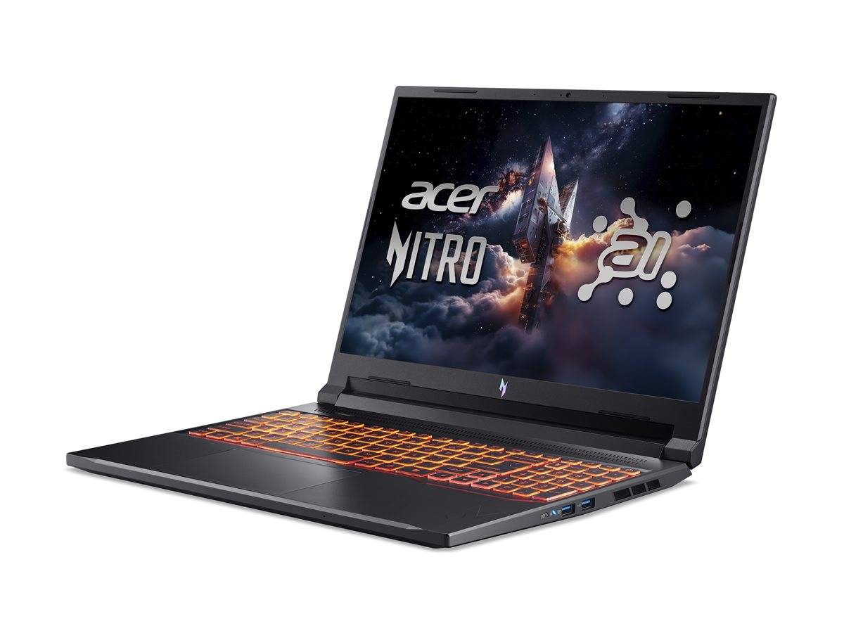 Acer Nitro V 16 AI ANV16-42 16" 2560 x 1600 260 16GB 1.024TB NVIDIA GeForce RTX 5060 Windows 11 Home --> I externt lager, forväntat leveransdatum hos dig 07-03-2026