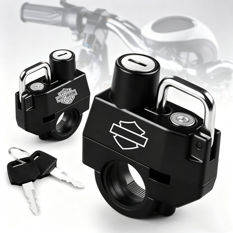 For Harley Pan America ADV 1250 Softail Sportster VRSC Touring Anti theft Locker Helmet Lock Locking Device Rustproof