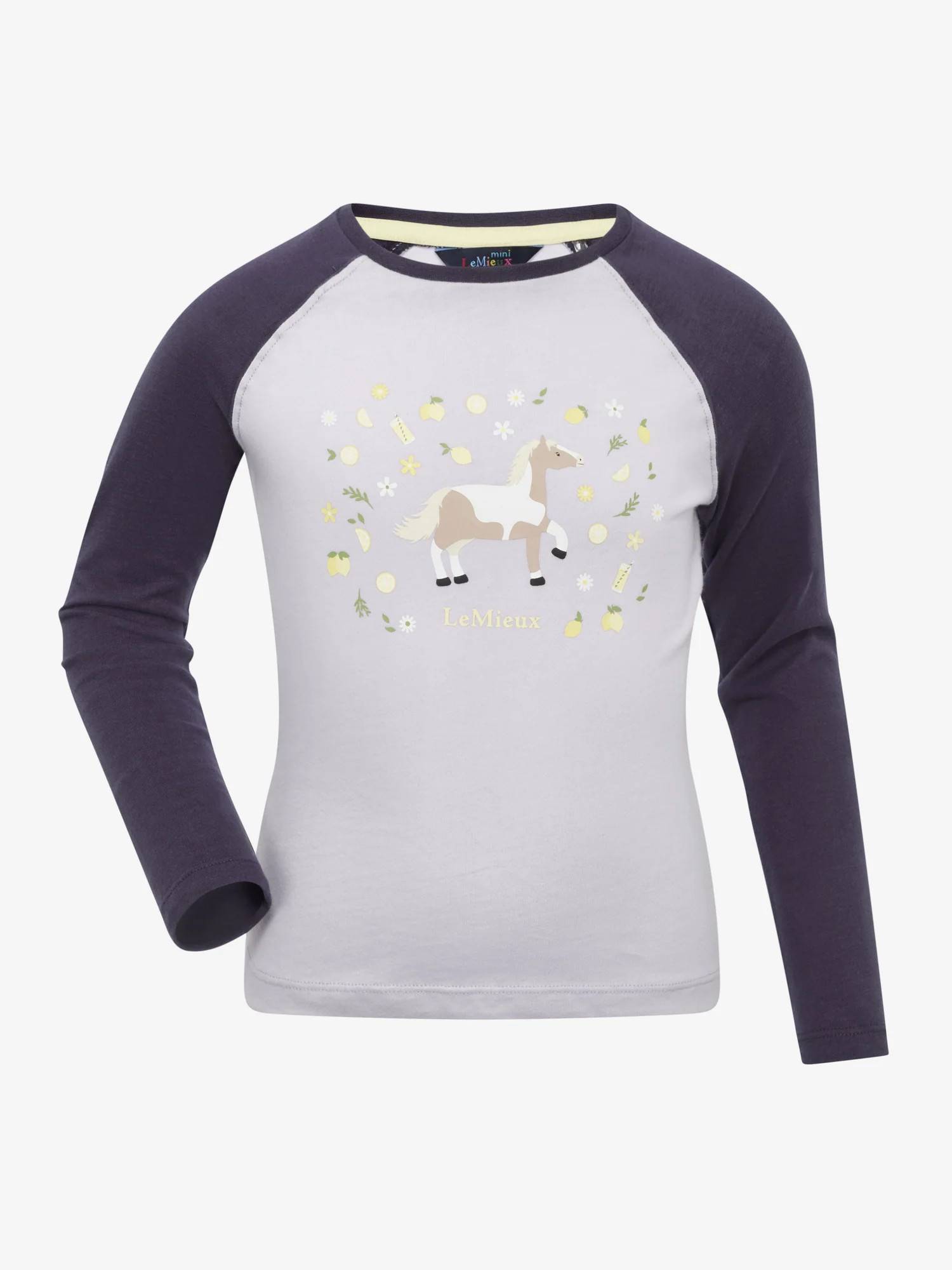 LeMieux Mini Jamie bluse - lilac - 3-4 år