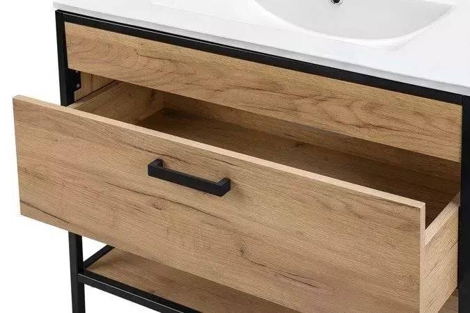Kommod 80 cm med tvättställ Brooklyn 821