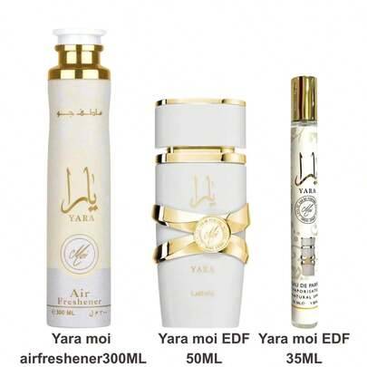Set: Yara Moi Eau de Parfum 50ml & Yara Moi Eau de Parfum 35ml & Yara Moi Air Freshener 300ml
