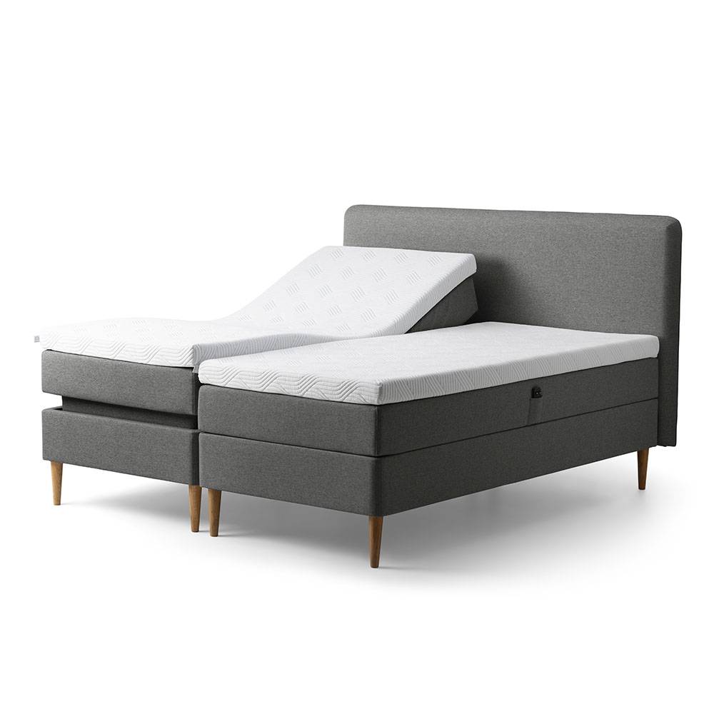 Tempur Promise Plus Ställbar Säng 160x200 Stone (160x200)