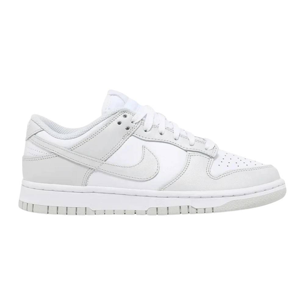 Nike, Træning , Dame, Grå, 36 1/2 EU, Læder, Dunk Low Photon Dust