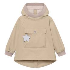 Mini A Ture Sommerjakke - MatBaby Vito Fleece Anorak - Sesame - Mini A Ture - 74 - Sommerjakke