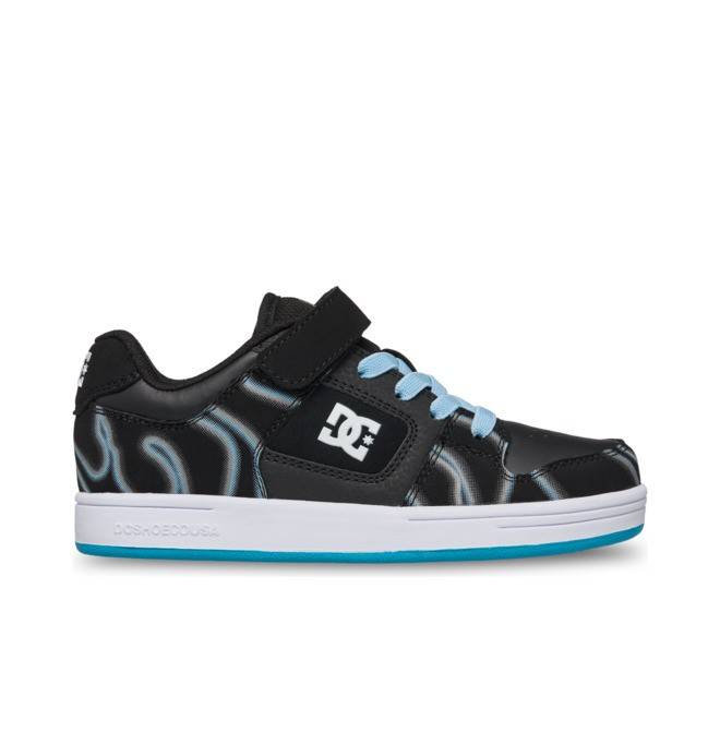 Manteca 4 V - Leather Shoes for Kids Kids Black Leather Shoes