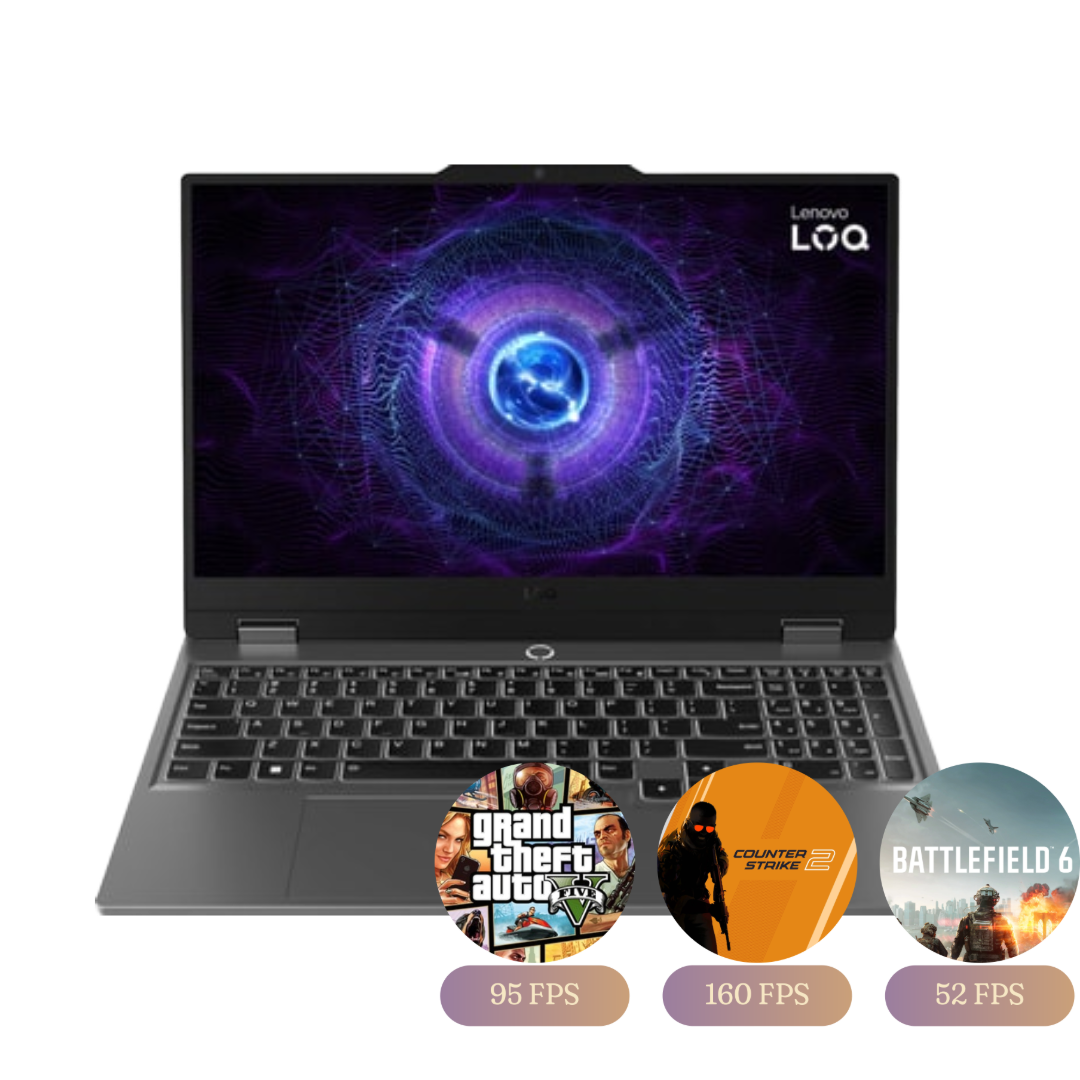 Gaming Laptop - Lenovo LOQ 15IAX9 - Svart