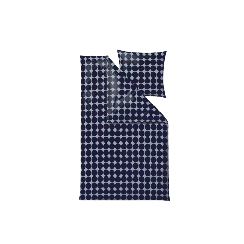 Södahl Bubbles sengetøj linen blue 140x200 cm