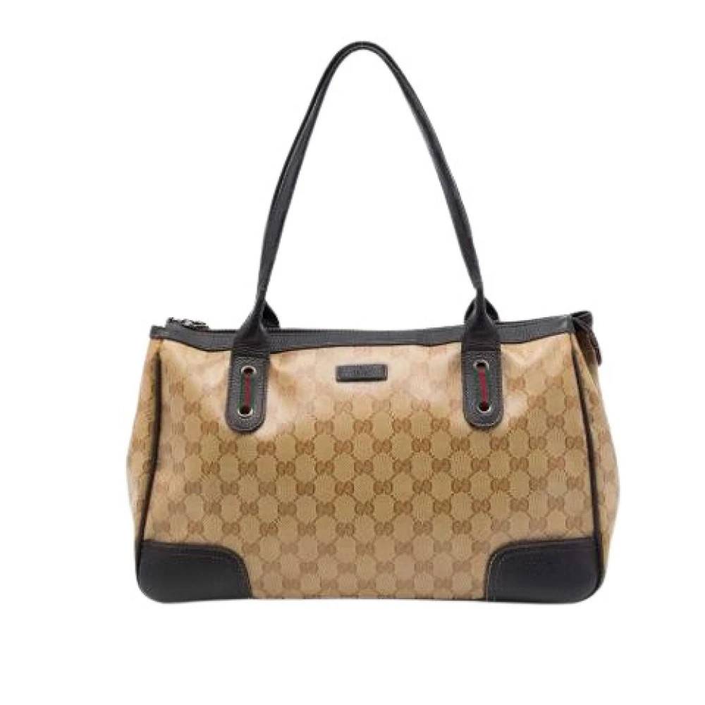 Gucci Vintage Pre-owned Princy Tote Bag - Vintage - Dame - Beige - ONE SIZE - Uld