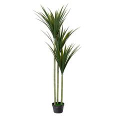 Kunstig 3 stammet palme 160cm høj - Dracaena Marginata palme