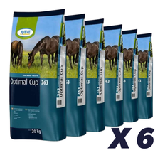 6 X Aveve 363 Optimal Cup 20 kg