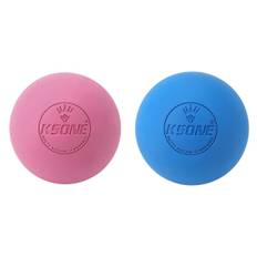 2x Massagebold 6,3 cm Fascia Bold Lacrosse Bold Yoga Muskelafslapning Smertelindring Fysioterapi Ba
