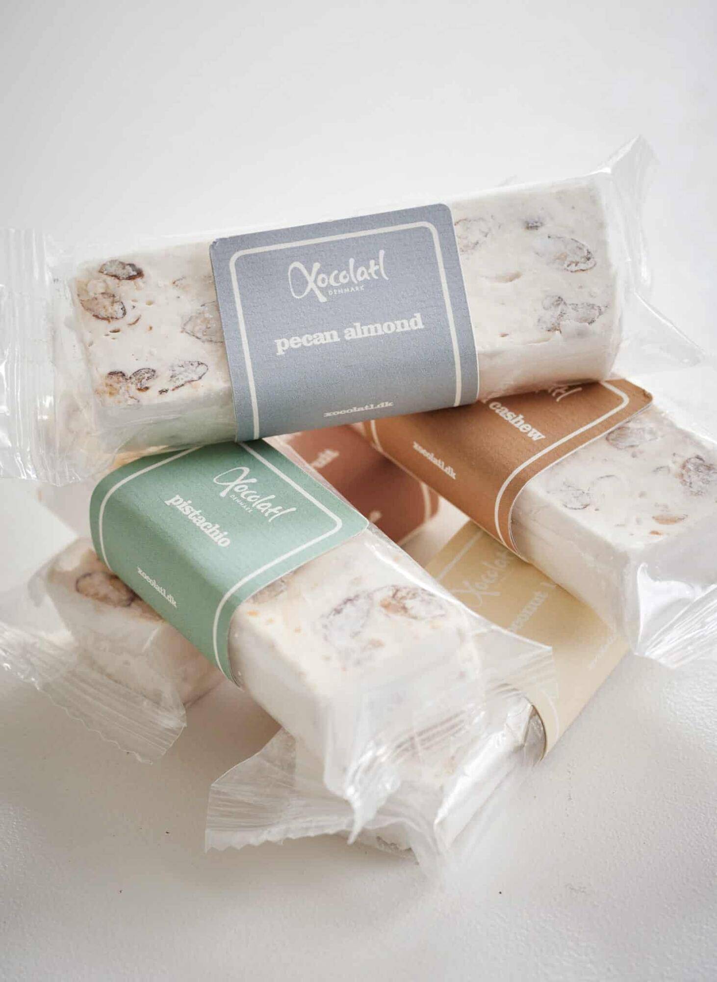 Cashew caramel french nougat.