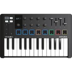 Arturia Minilab-MKIII USB MIDI Controller - Sort