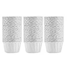 Fdit 100 st stora muffinsformar papper runda tårta bakformar muffinsfodral hem party bröllop (#1)